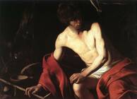 John the Baptist by Caravaggio