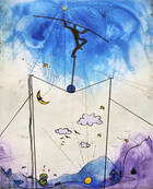 Tightrope walking by Adi Holzer
