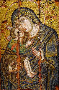 Virgin of Tenderness - from the Church of St Basil, Triglia in Asia Minor