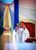 Mass in the shrine of Our Lady of Fatima