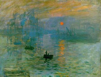 Sunrise by Claude Monet