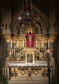 Adoration of the Blessed Sacrament in Corpus Christi Church, Maiden Lane, Covent Garden on Solemnity of Corpus Christi 2019